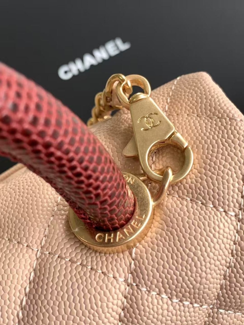 Ch**el top handle bags